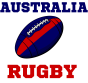 Australia Rugby Ball Hoody (Yellow)